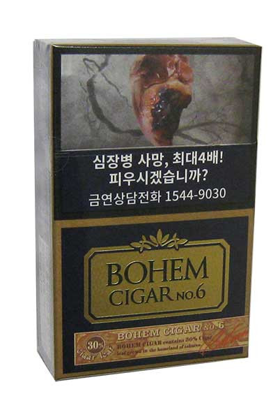 Bohem Cigar №6 (Duty Free, Корея)